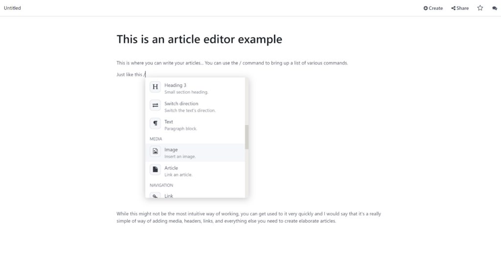 Odoo - Scrierea unui nou articol
