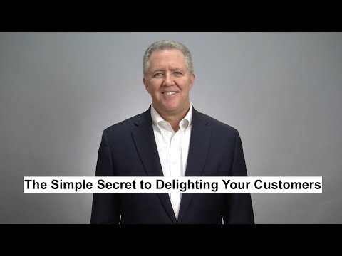 Youtube video: The Simple Secret to Delighting Your Customers