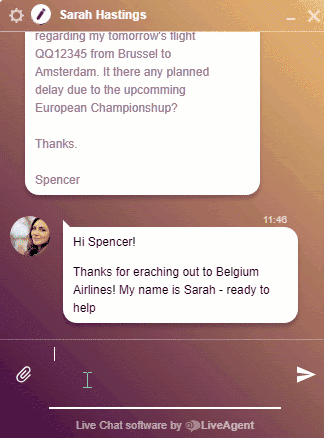 Live chat software by LiveAgent