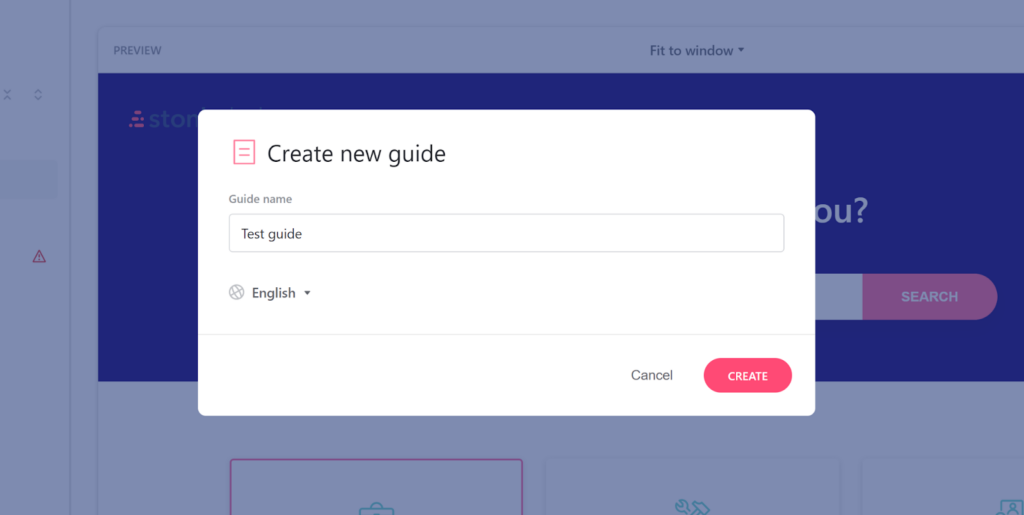 Stonly - Create new guide